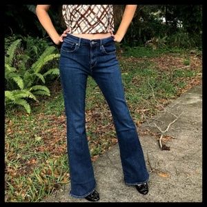 Vintage Boot Cut Flair Bell Bottom Levi's Jeans